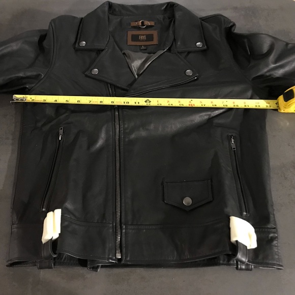 NWT FRYE LEATHER JACKET - Picture 2 of 11